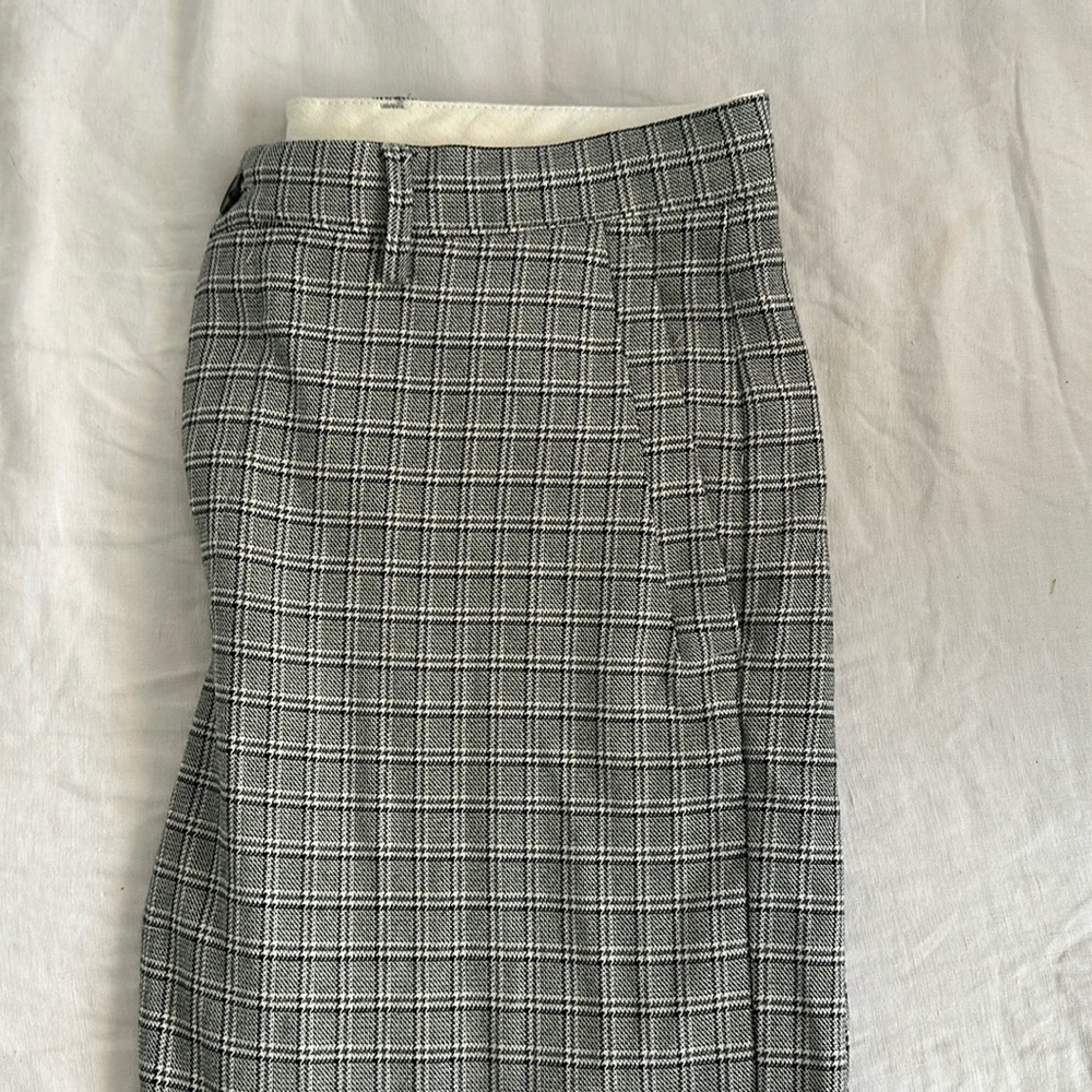 Mens Zara checked pants size 31 x 31